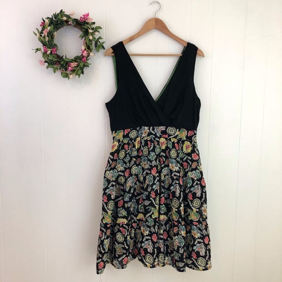 Anthropologie Dresses & Skirts - Anthropologie Maeve Novelty Print Cotton Sundress